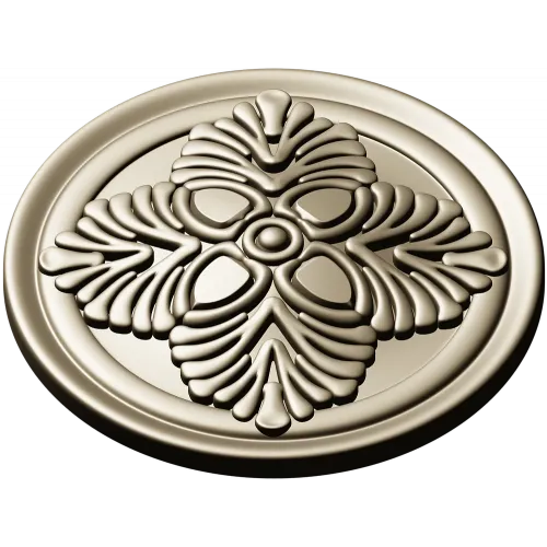 Florentine Quad Rosette - STL 3D model for CNC