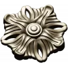 Florentine Ribbon Rosette - detailed rosette 3D model STL for CNC