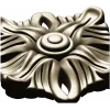 Florentine Ribbon Rosette - detailed rosette 3D model STL for CNC