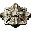 Florentine Ribbon Rosette - detailed rosette 3D model STL for CNC