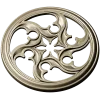 Auric Star Rosette - STL 3D model for CNC