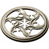 Auric Star Rosette - STL 3D model for CNC