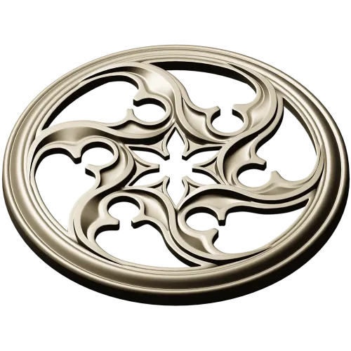 Auric Star Rosette - STL 3D model for CNC