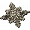Acanthus Star Rosette STL for CNC router