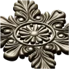 Acanthus Star Rosette STL for CNC router