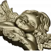 Cherubic Angel Relief STL for CNC Milling