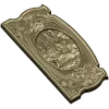 Панно "Богатырь в медальоне" - 3D модель STL для ЧПУ