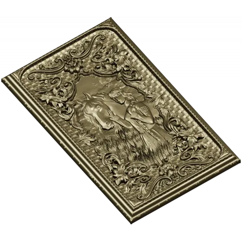 3D модель панно "Белая Русь" (STL) для ЧПУ