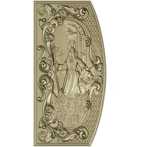 Belbog relief panel STL for CNC