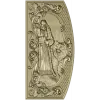 Veles Guardian - high-relief 3D STL panel for CNC