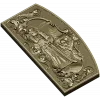Veles Guardian - high-relief 3D STL panel for CNC