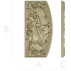 Veles Guardian - high-relief 3D STL panel for CNC