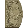 Gamayun Relief Panel STL for CNC carving