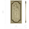 Archeress Relief Panel STL