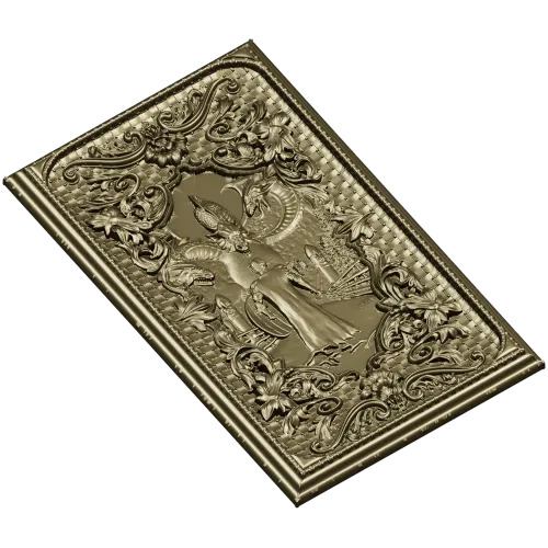 Калинов мост - 3D модель STL панно для ЧПУ