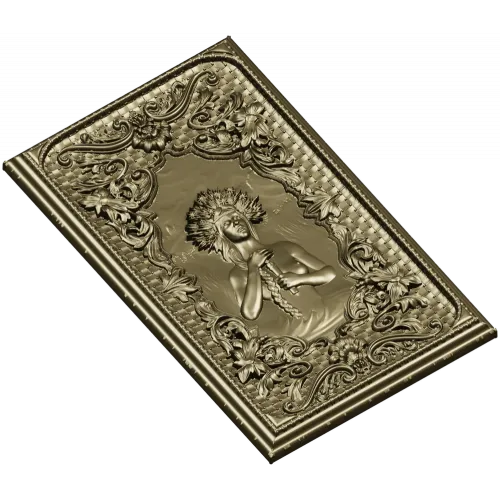 Kupala's Night - Ornate Bas-Relief Panel 3D Model (STL)