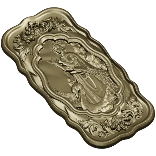 Лада со лебедем - рельефная 3D модель STL для ЧПУ