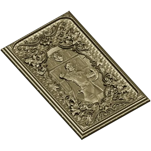 Loki Relief Panel - STL 3D Model for CNC Carving