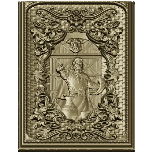 Loki Relief Panel - STL 3D Model for CNC Carving