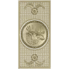 Elk Medallion Decorative Panel STL for CNC