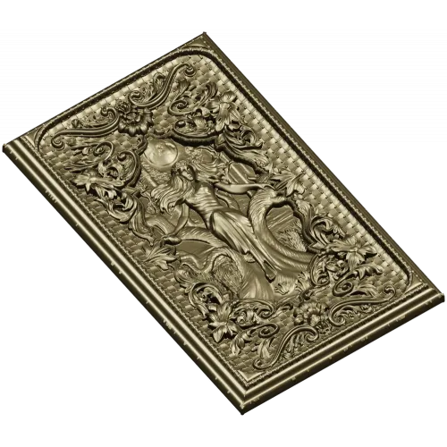 Mara Relief Panel - STL 3D model for CNC carving