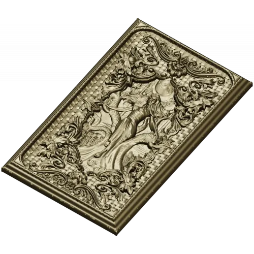 Mara Relief Panel - STL 3D model for CNC carving