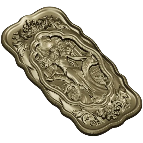 Moonlit Mara - Ornate Relief Panel STL for CNC