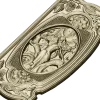 Baroque Oval Nymph Relief - STL 3D Model for CNC