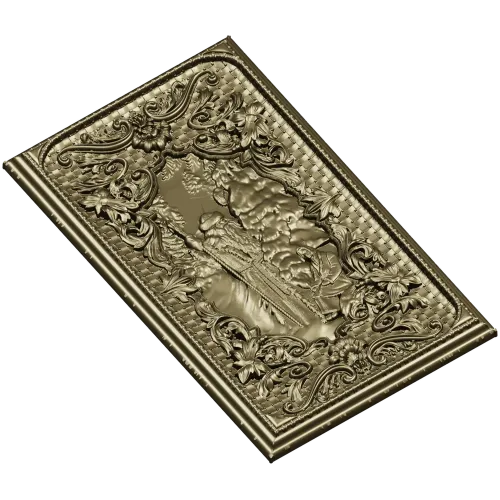 Morozko Vertical Relief - STL 3D model for CNC