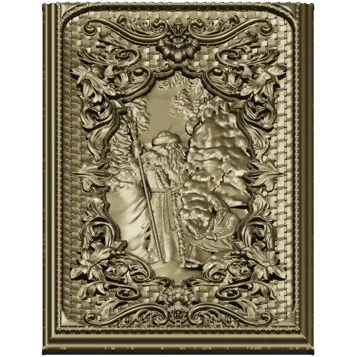 Morozko Vertical Relief - STL 3D model for CNC