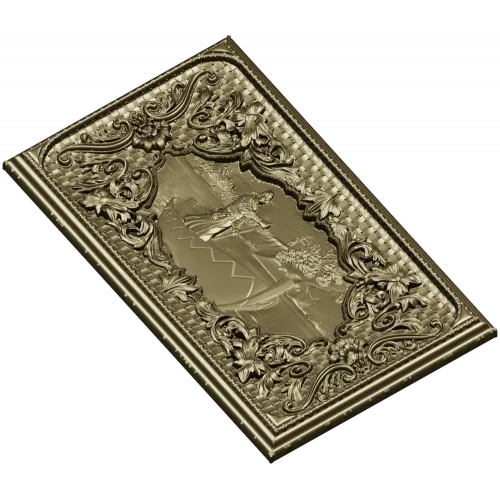 Мужик в лодке - 3D модель STL для ЧПУ