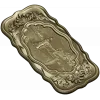 Ornate boatman relief stl model for CNC milling