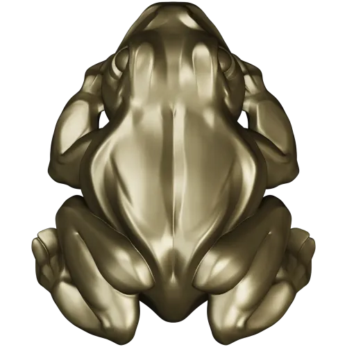 stl модель лягушки для ЧПУ - 3D модель в формате STL для фрезера