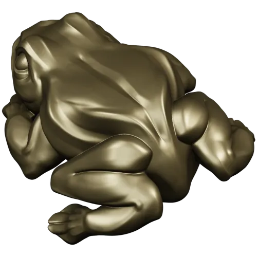 stl модель лягушки для ЧПУ - 3D модель в формате STL для фрезера