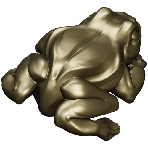 stl модель лягушки для ЧПУ - 3D модель в формате STL для фрезера