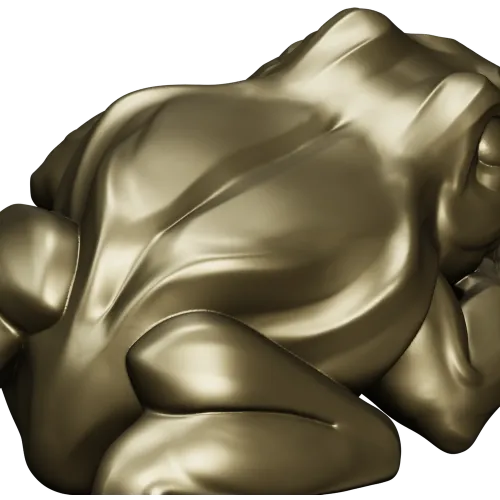 stl модель лягушки для ЧПУ - 3D модель в формате STL для фрезера