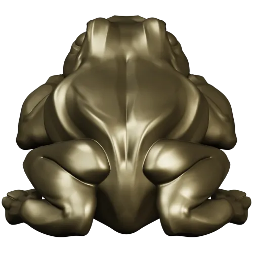 stl модель лягушки для ЧПУ - 3D модель в формате STL для фрезера