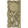 Vine & Grape Backgammon Panel - STL 3D Model for CNC