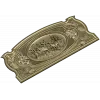 Forest Deer Medallion - STL 3D model for CNC router