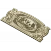 Forest Deer Medallion - STL 3D model for CNC router