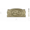 Forest Deer Medallion - STL 3D model for CNC router