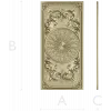 Ornamental Backgammon Panel 3D STL for CNC Milling