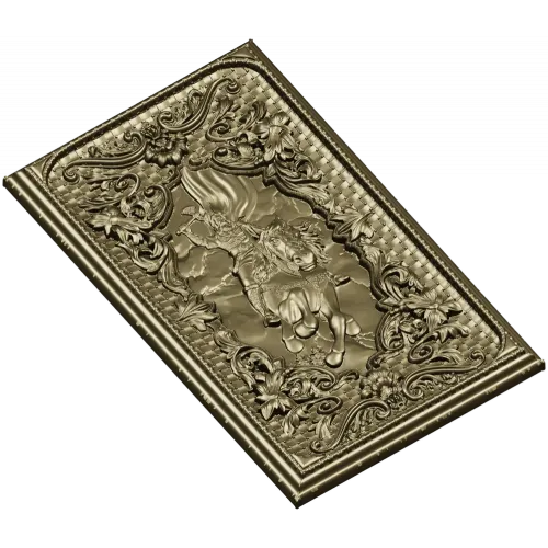 Перун - всадник грома (STL панель для ЧПУ)