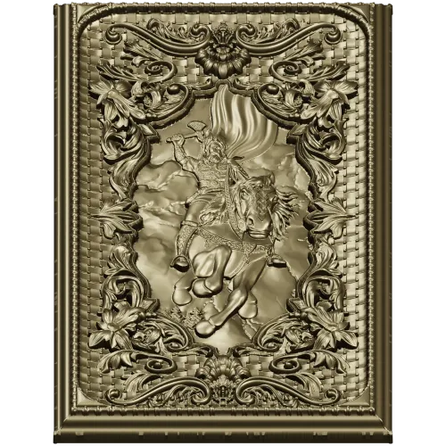 Перун - всадник грома (STL панель для ЧПУ)