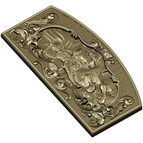 Перунский всадник - 3D модель STL для ЧПУ