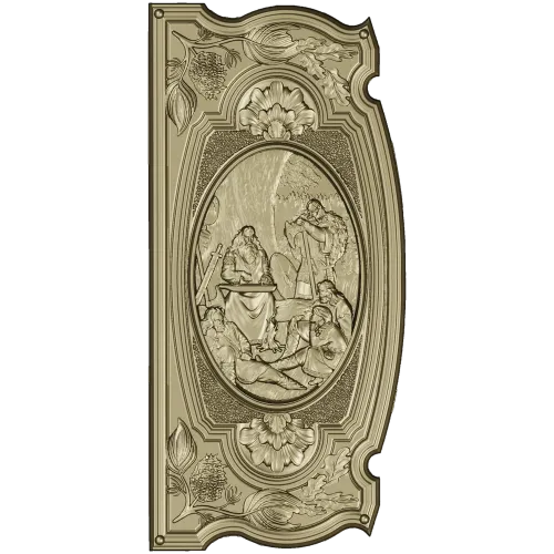Song of Boyan relief panel STL for CNC
