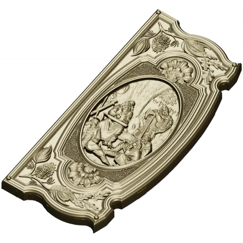 Song of Boyan relief panel STL for CNC