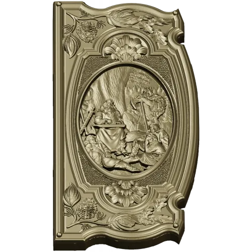 Song of Boyan relief panel STL for CNC