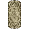 Chariot Journey baroque relief - STL 3D model for CNC milling