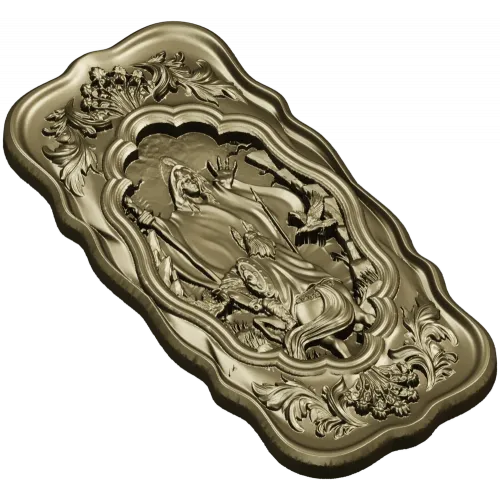 Прорицание вельвы - 3D модель STL панно для ЧПУ
